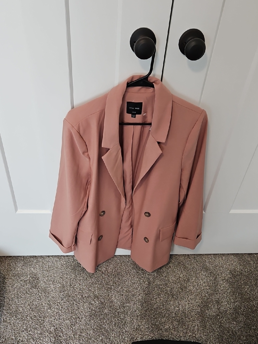 Mauve Pink Blazer